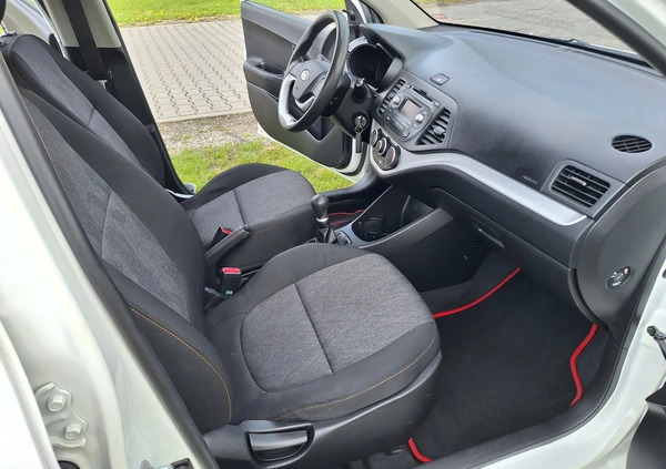 Kia Picanto cena 19999 przebieg: 138200, rok produkcji 2012 z Kleczew małe 379